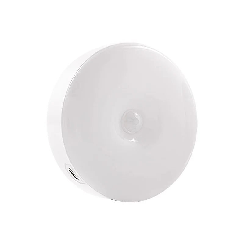 USB-Rechargeable Motion-Sensor LED Night Light – Magnetic Mount