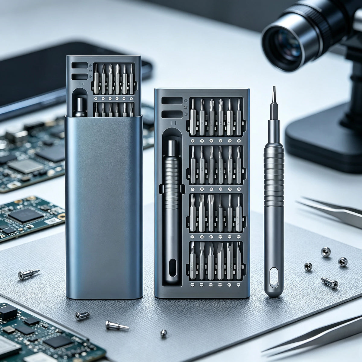 25-in-1 Precision Screwdriver Set with Magnetic Bits