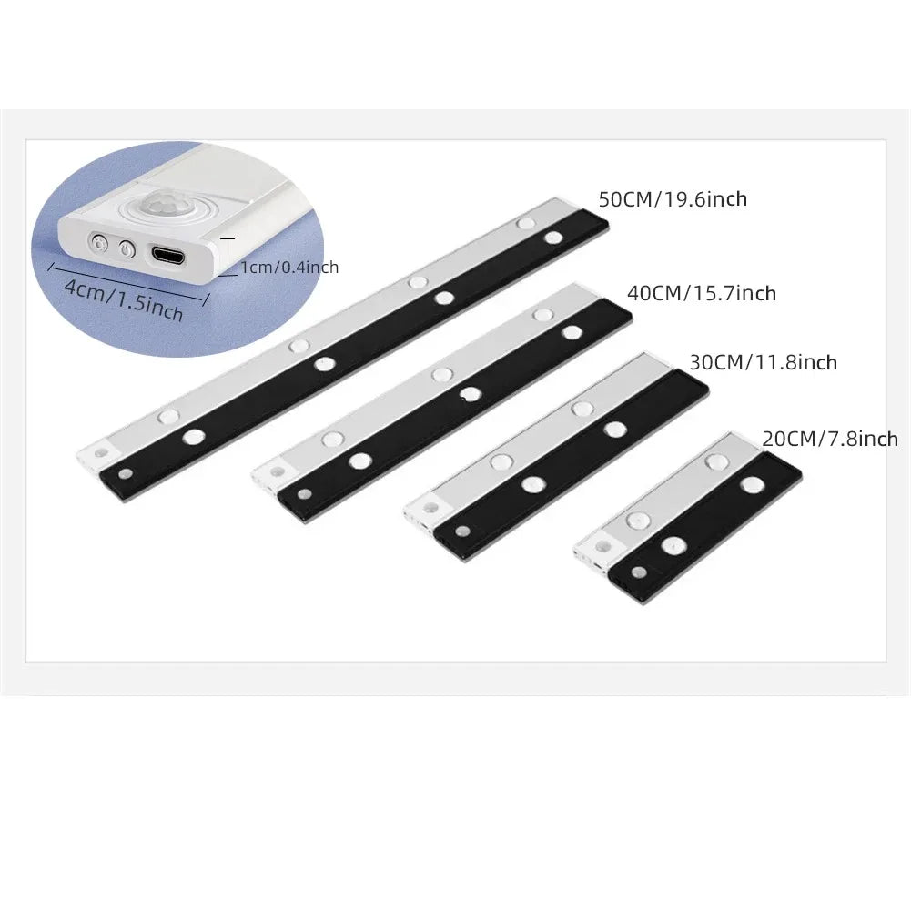 USB-Rechargeable Motion Sensor LED Cabinet Light