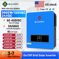 SUMRY 3.6kW Hybrid Solar Inverter, 24V, Dual Output