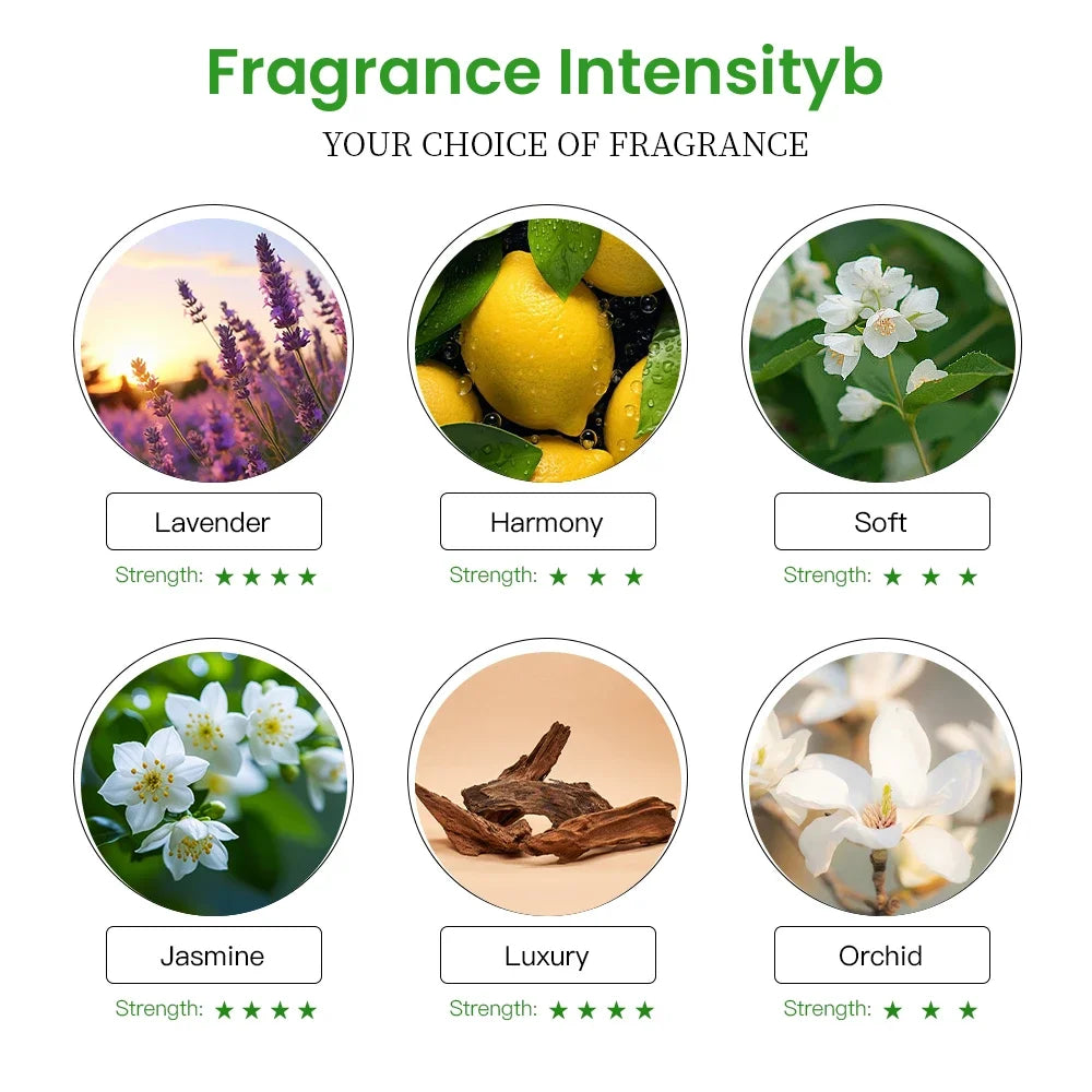 NAMSTE Harmony Essential Oil – 100ml Pure Fragrance Oil for Diffuser, Humidifier & Aromatherapy, 8 Scents