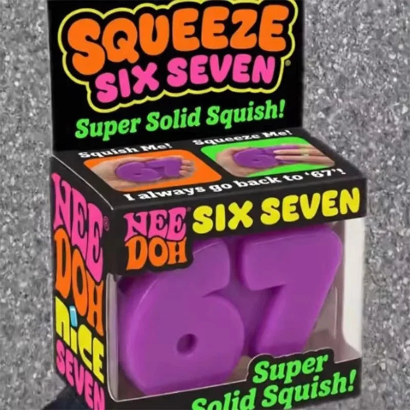 Hot Nee Doh 67 Squeeze Toy Soft Stress Relief Squeeze Sensory Toys Office Relaxation Toy Commemorate Gifts Birthday Party Favors