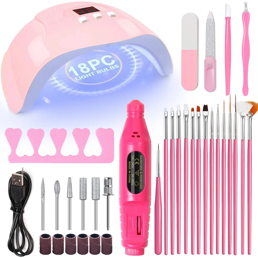 Manicure & Nail Art Tool Kits – 7 Set Options