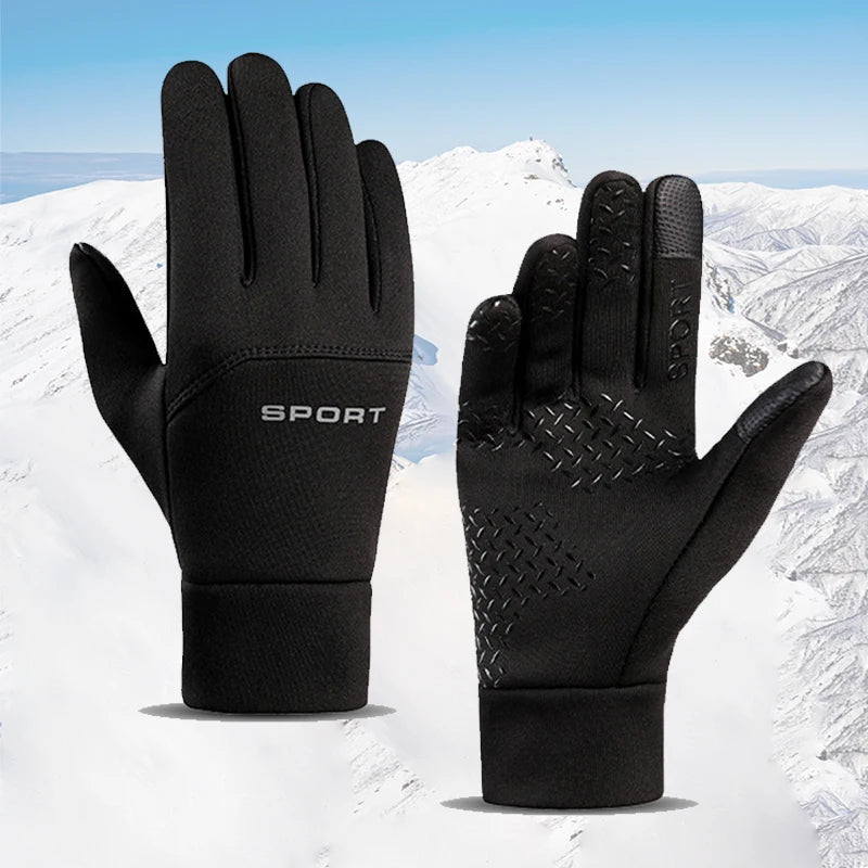 Unisex Winter Touchscreen Gloves – Black or Gray