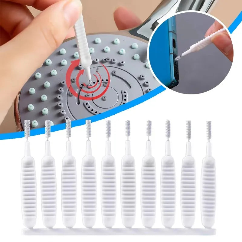 Mini Showerhead Nozzle Cleaning Brushes – 10–100 Pieces