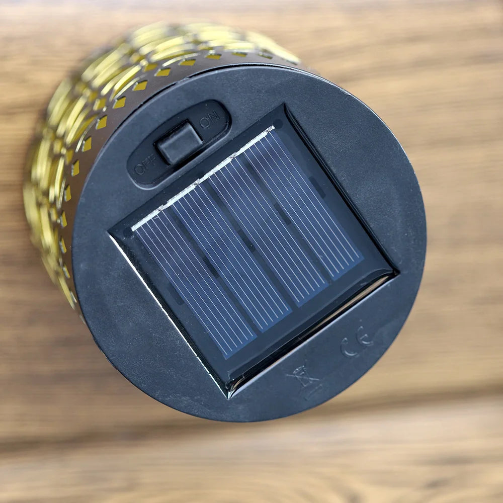 Solar Mandala Fence Wall Lights Garden Decoration  Party Courtyard Decoration Solar Garden Light Garden Patio Walkway Decor