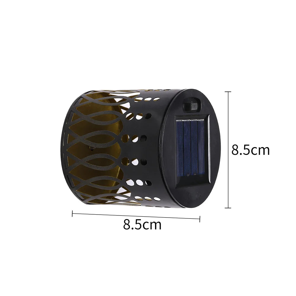 Solar Mandala Fence Wall Lights Garden Decoration  Party Courtyard Decoration Solar Garden Light Garden Patio Walkway Decor