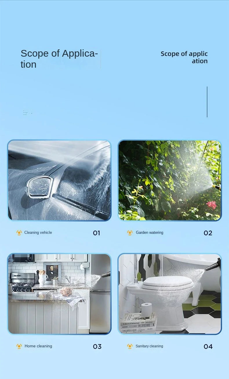 2L Handheld Foam Sprayer for Car High Pressure Hand Pump  With Pressure Relief Valve Car Wash Spray Bottle Window Cleaning Tools