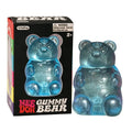 Nee Doh Cute Bear Maltose Dough Squeeze Toy - Colorful Sensory Fidget Toy & Desk Decor Gift