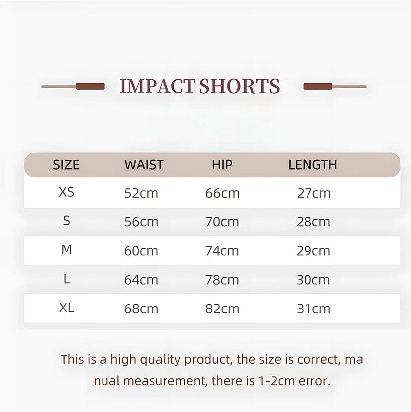 High-Waisted Yoga Shorts for Women – Slim Fit, Hip-Lifting Activewear