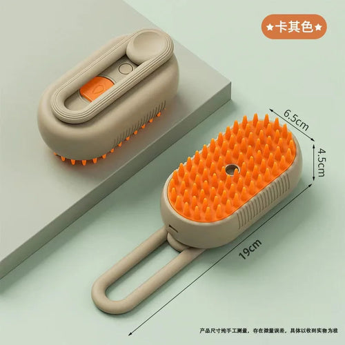 Pet Steam Brush – Cat & Dog Deshedding & Grooming Tool