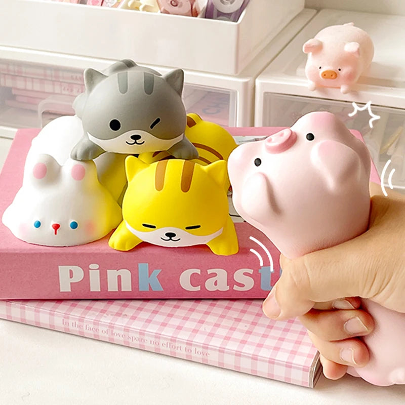Animal-Shaped Desk Wrist Rest – Rabbit, Pig, Cat or Dog