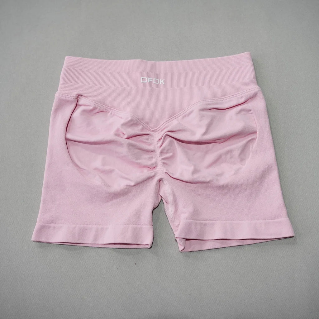 High-Waisted Yoga Shorts for Women – Slim Fit, Hip-Lifting Activewear