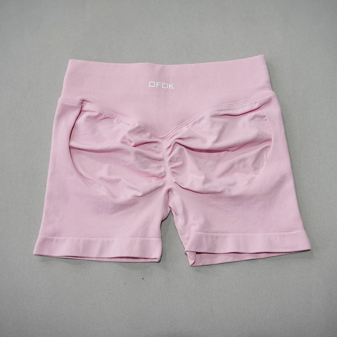 High-Waisted Yoga Shorts for Women – Slim Fit, Hip-Lifting Activewear