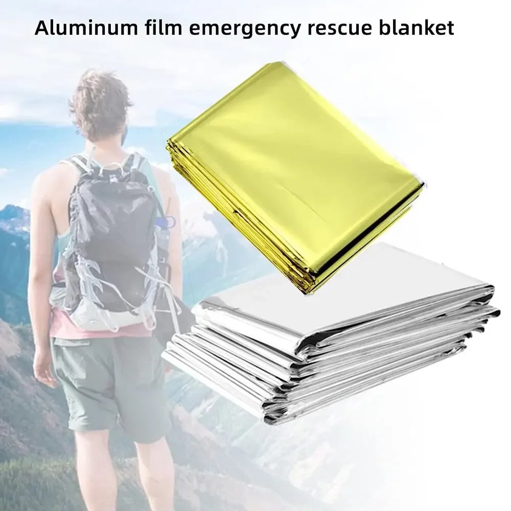 Reflective Emergency Blanket – Silver or Gold/Silver