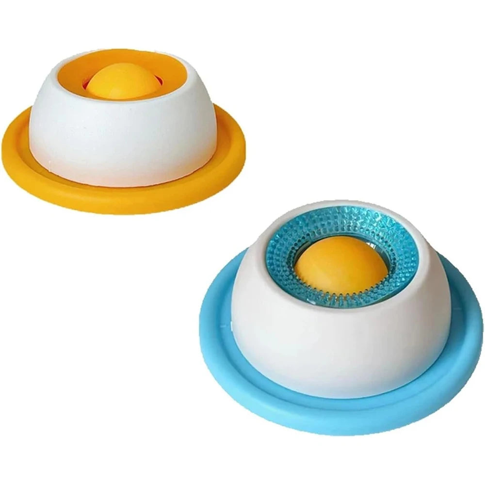 Dog Cat Licks Liquid Food Liquid Food Slow Feeder Lick Mats Non-Slip Licking Bowl Enrichment for Dog Calming & Anxiety Relief