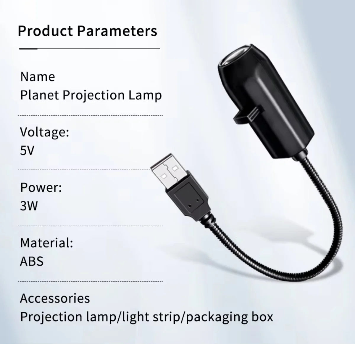 USB LED Holiday Projector Light – Halloween & Christmas Styles