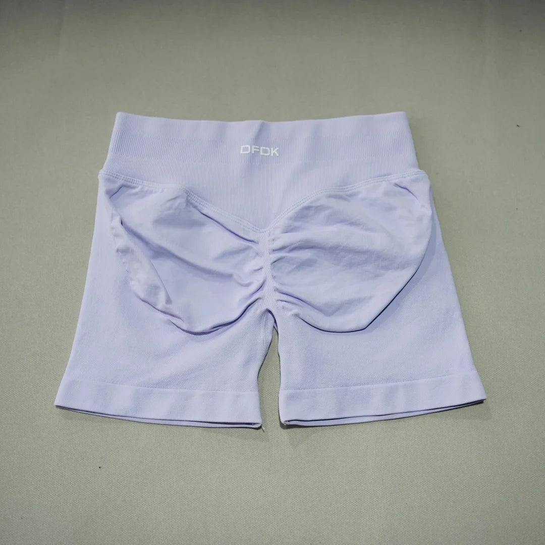 High-Waisted Yoga Shorts for Women – Slim Fit, Hip-Lifting Activewear