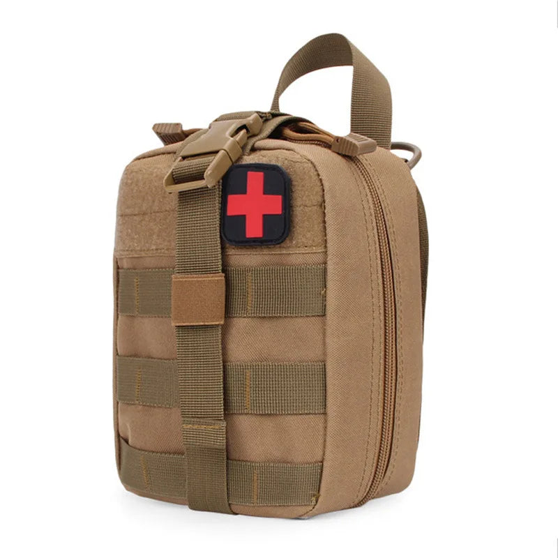 Tactical Molle First Aid Pouch – EDC Waist Pack for Hunting, Camping & Outdoor Use