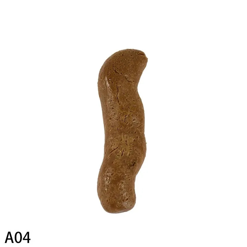 Realistic Fake Poop Prank Toy – Soft Plastic Gag Gift for April Fools, Halloween & Party Jokes, 17cm/6.69inch