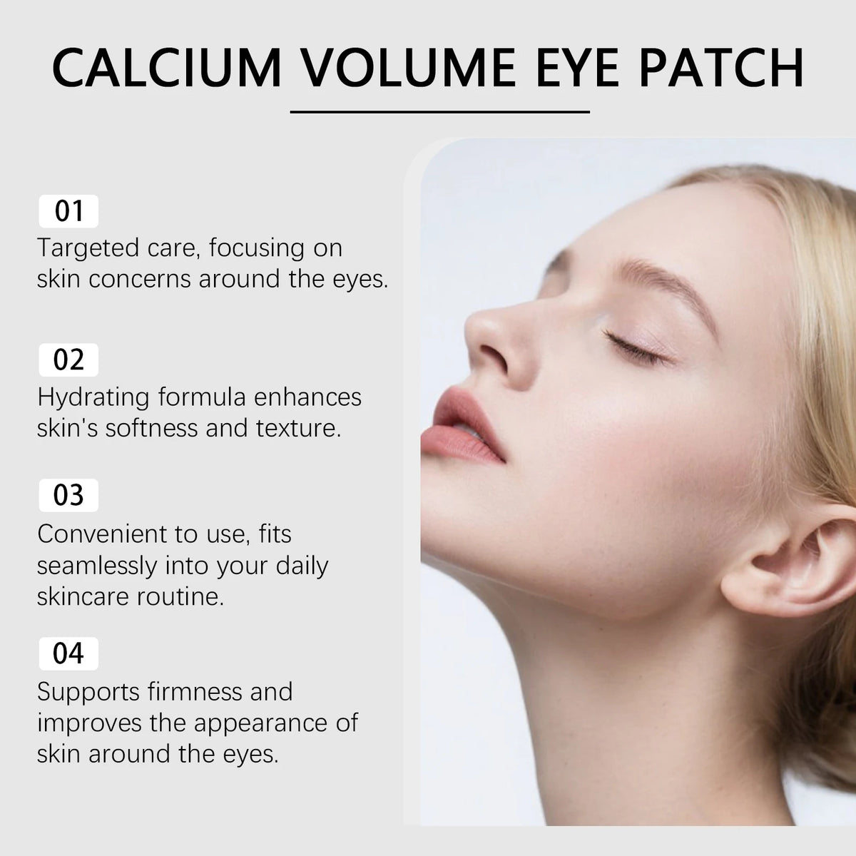 Calcium Anti-Aging Skincare Set – B12 Spicule Serum, Eye Patches & Multi Balm, Fades Fine Lines & Dark Circles