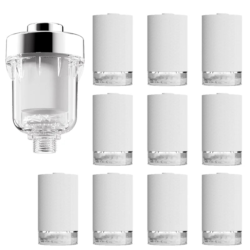 Inline Water Filter & PP Replacement Cartridge Bundles