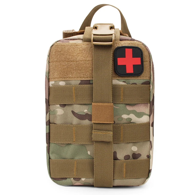 Tactical Molle First Aid Pouch – EDC Waist Pack for Hunting, Camping & Outdoor Use