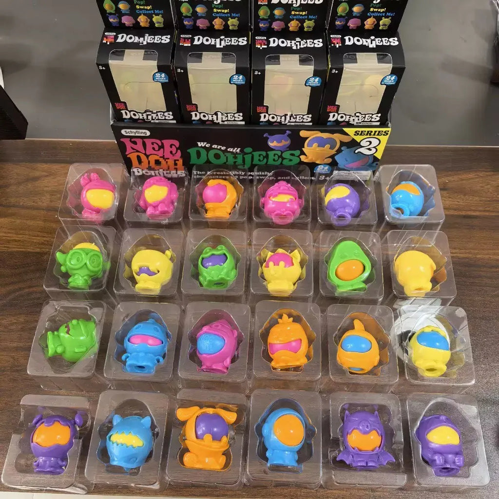 Monster Character Squeeze Fidgets – Random Assortment