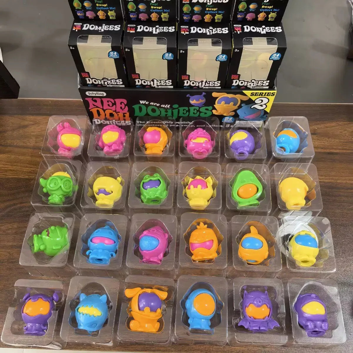 Monster Character Squeeze Fidgets – Random Assortment
