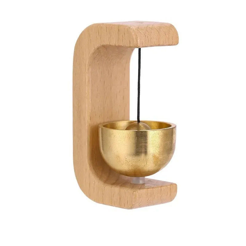 Wooden Wind Chime Door Bell – Hanging Decorative Entrance Bell for Home, Shop & Garden