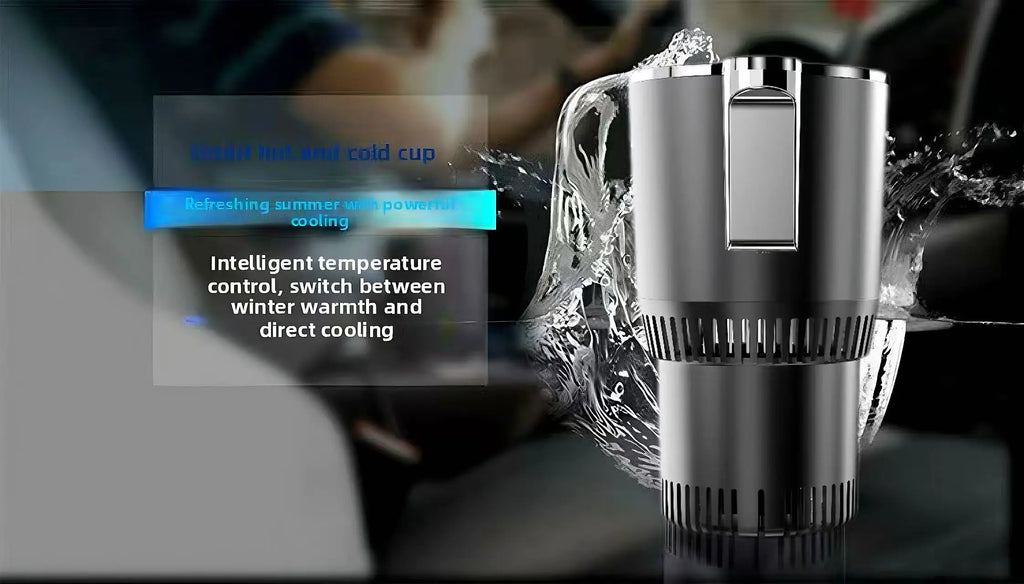 12V Car Beverage Warmer & Cooler Cup Holder