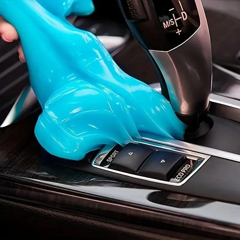 Car Cleaning Gel Slime – Magic Mud for Air Vents, Keyboards & Interior Detailing, 70g