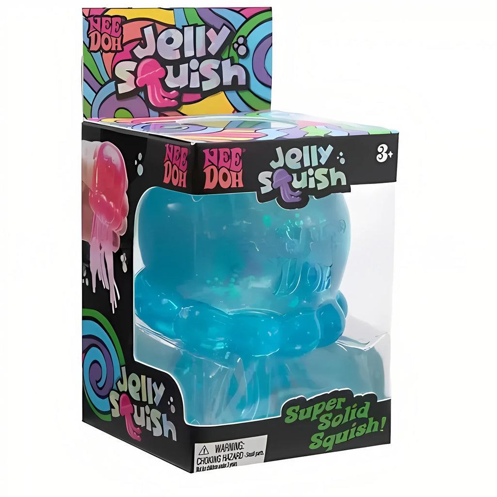 Nee Doh Pizza Sensory Fidget Cube, Stress Relief Squishy Squeeze Toy Anti-Anxiety Desk Toy & Ideal Holiday Gift for Kids  Adults