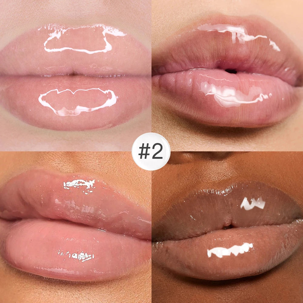Lakerain Lip Plumper Gloss Oil Lip Long-Lasting Moisturizer Volume Boosting Lip Oil Volumizing & Hydrating Non-Dry Plumping