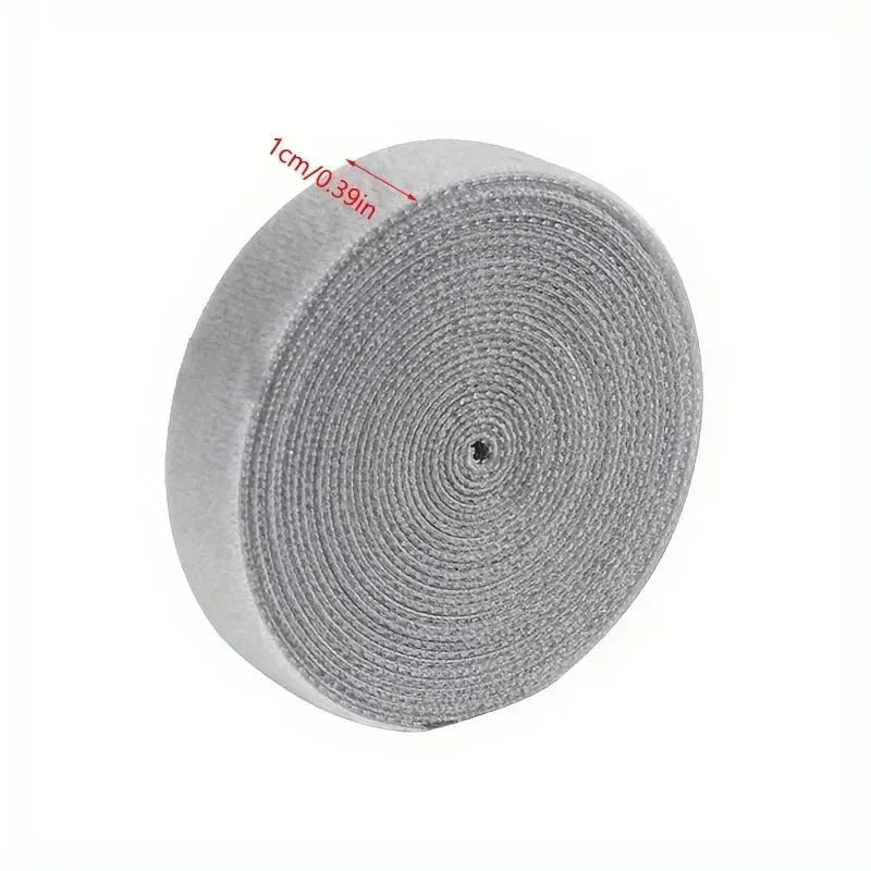 1/5M Cable Organizer Cable Management Wire Winder Tape Earphone Mouse Cord Management Ties Protector For iPhone Xiaomi Samsung