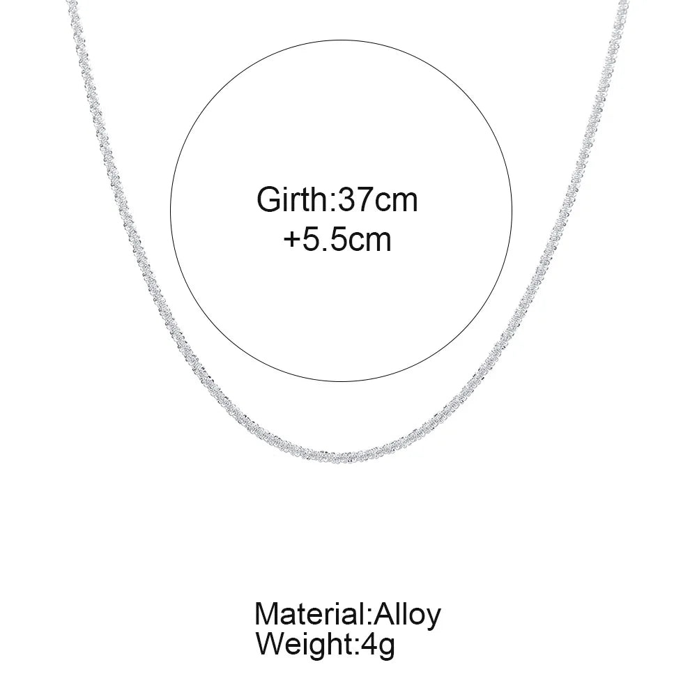 Women's Silver-Tone Chain Necklace