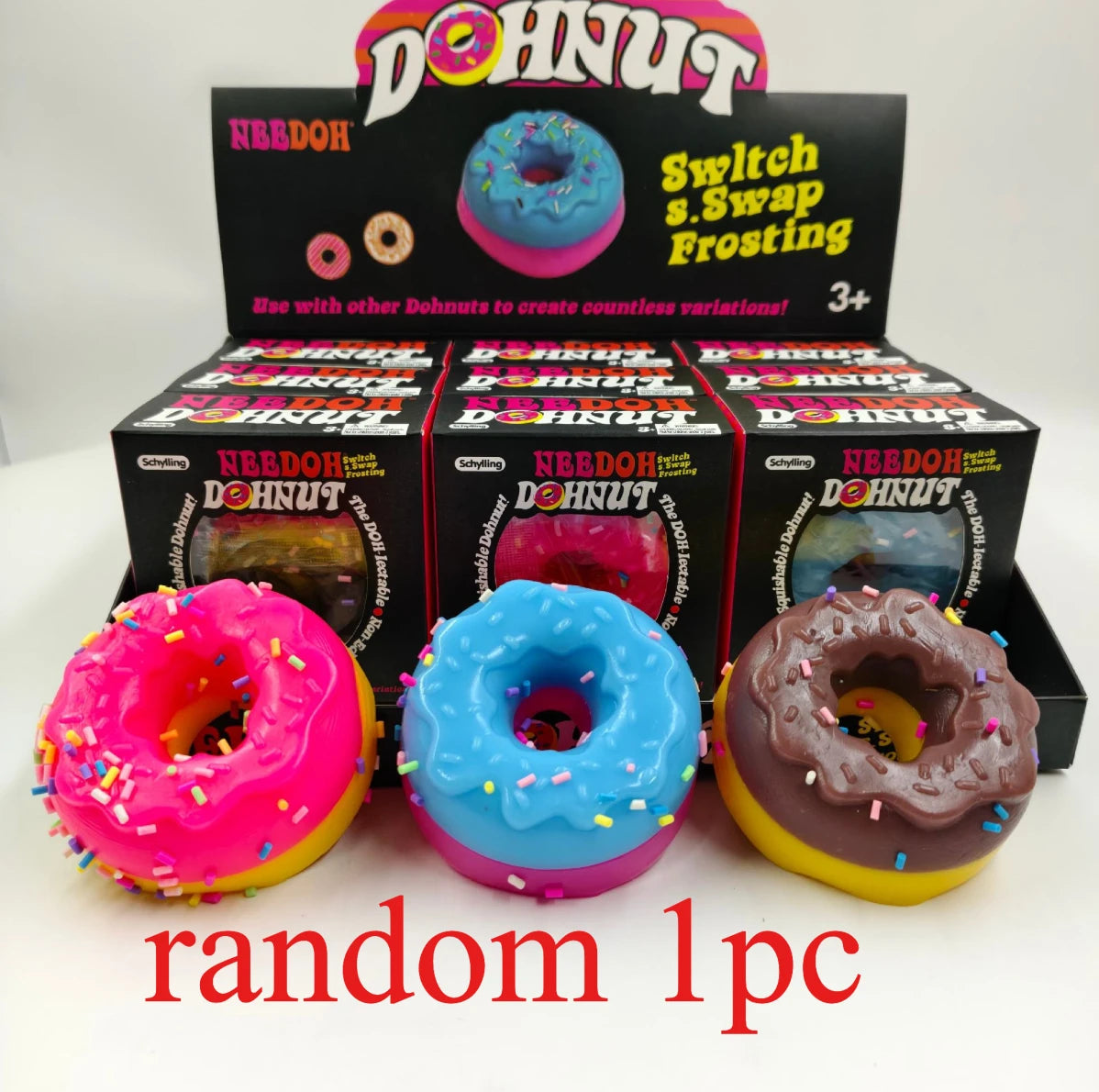 Sprinkle Donut Squeeze Fidget Toy