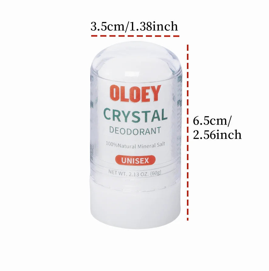 Alum Crystal Deodorant Stick – 2.12 oz (60 g)