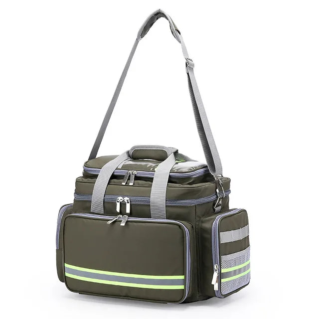 First Aid Medical Bag Outdoor Emergency Rescue Large Capacity Bag Empty Waterproof Reflective Oxford Multi-pocket Travel Bags