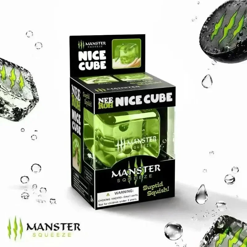 Schylling Needoh Sensory Cube Stress Relief Cube Anxiety Relief SensoryToolFocus ADHDAid Office Stress Relief Fidget Toy Squishy