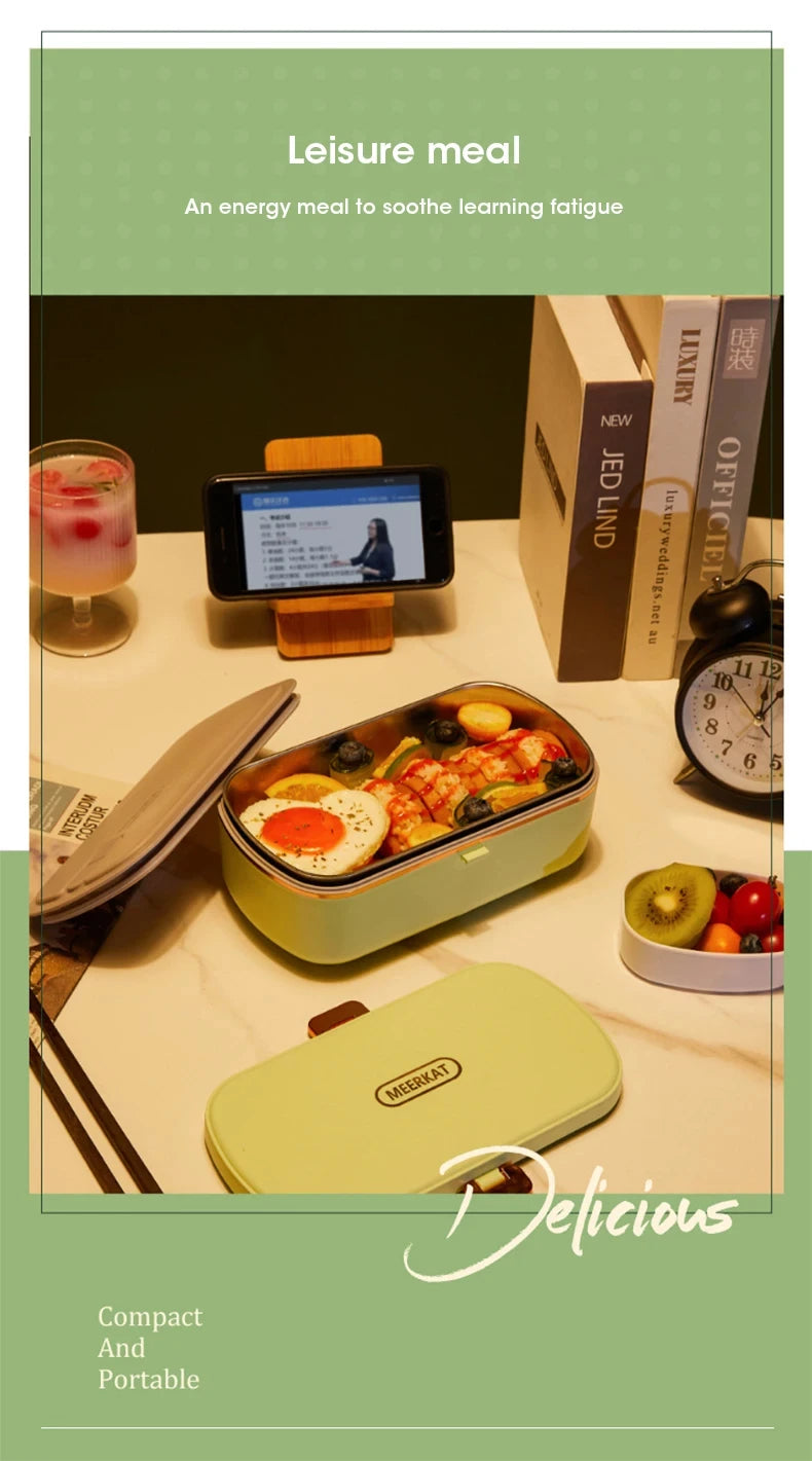 Electric Lunch Box Food Warmer – 220V EU Plug