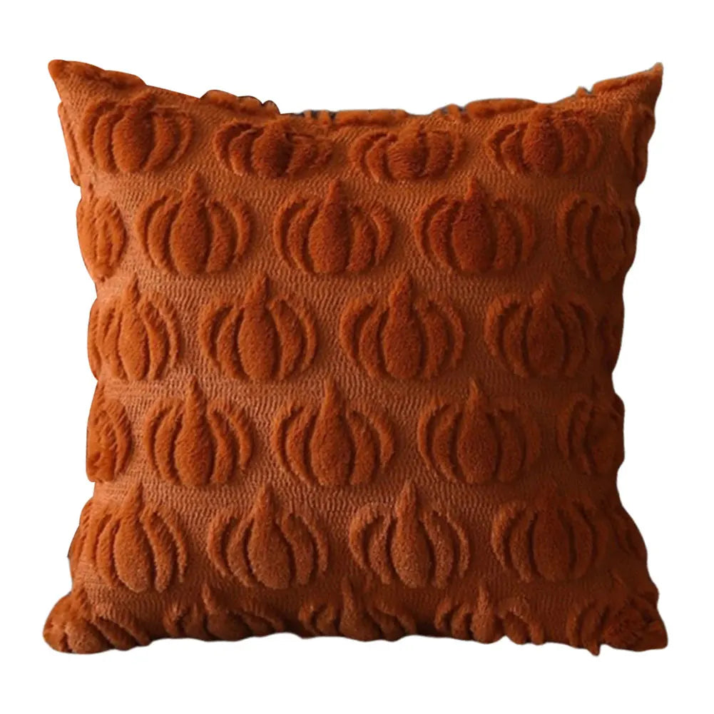 Halloween Pillowcase - Pumpkin, Bat & Ghost Cartoon Design, Plush PV Velvet, 45x45cm, 21 Styles