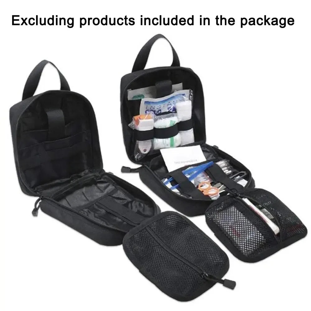 Waterproof Oxford Molle First Aid Pouch – IFAK Emergency Waist Pack for Outdoor Adventures