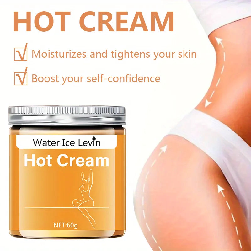 Full Body Fitness Massage Cream, Hot Compress to Tighten Abdominal Muscles