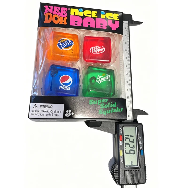 NeeDoh Nice Cube Sensory Squeeze Toy – Stress & Anxiety Relief for Adults & Teens