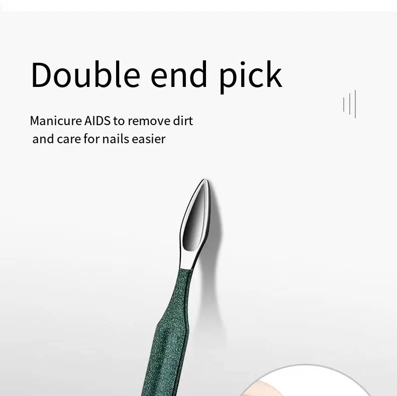 6-Piece Stainless Steel Nail Clipper Set – Precision Manicure & Pedicure Kit for Men & Women, Portable
