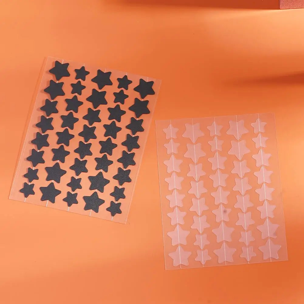 Star Acne Patches – Yellow Star-Shaped Hydrocolloid Pimple Dots, 40 Count, All Skin Types