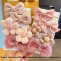 Girls’ Decorative Elastic Hair Bands – 10-Piece Set