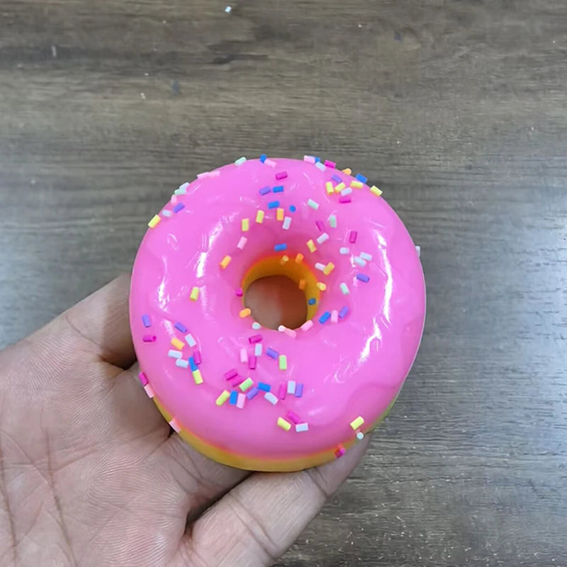 New Doh Egg Donut Sensory Fidget Toy Stress Relief ADHD Anxiety Calming Desk Ornament Focus Squeeze Stressbuster for Kids Adults