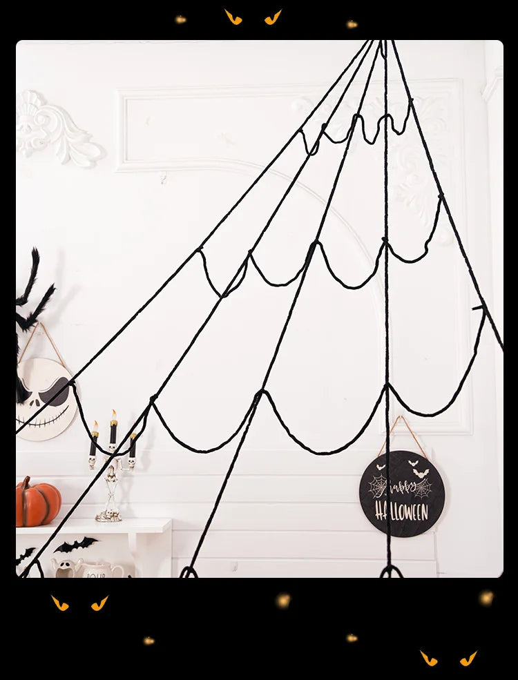 Halloween Spider & Web Decorations – Individual Options